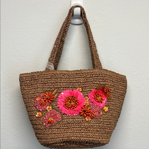 ✨Perfect Summer Floral 🌺 Tote Bag!! - Picture 1 of 9